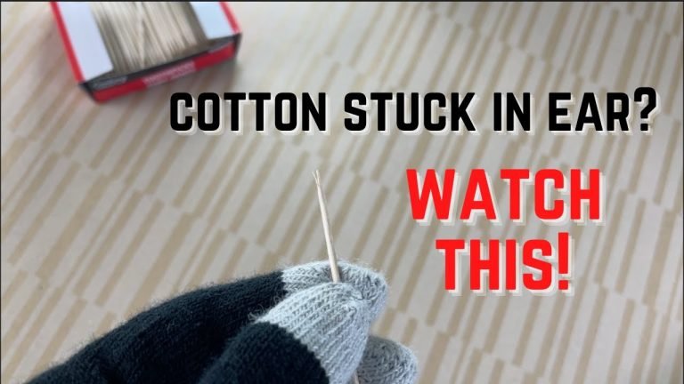 Home Remedies for Removing Stuck Cotton from Ear